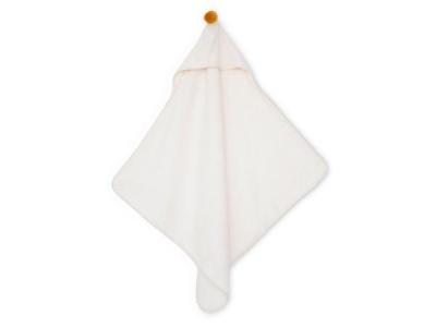 NOBODINOZ Cape de bain So Cute en coton bio 73x73 cm natural
