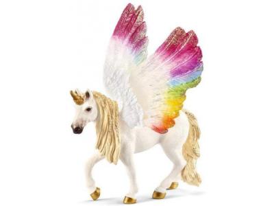 Schleich - licorne ail&eacute;e arc-en-ciel - 70576 SCH4059433469119