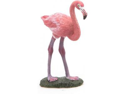 PAPO Flamant rose - dim. 7 cm x 3 cm x 10 cm