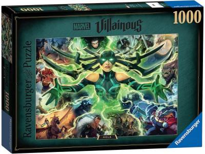 RAVENSBURGER Puzzle 1000 pi&egrave;ces  Hela Collection Marvel Villainous 