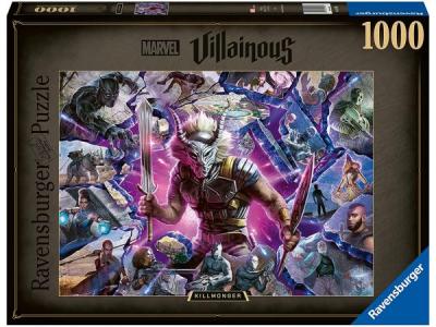 RAVENSBURGER Marvel villainous - puzzle killmonger (1000 pi&egrave;ces)