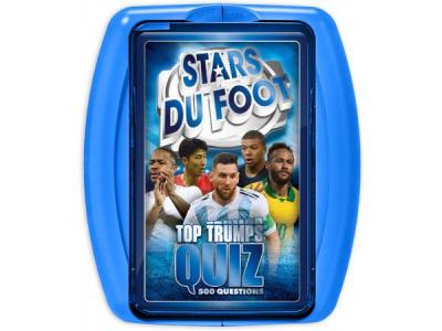 WINNING MOVES Jeu de soci&eacute;t&eacute; Quiz Stars du foot - En famille ou entre amis, avec 500 questions illustr&eacute;es