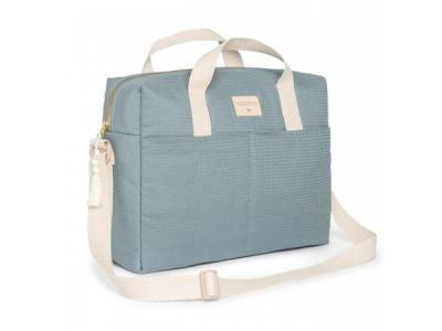 NOBODINOZ Sac &agrave; langer nid d'abeille Gala Stone Blue