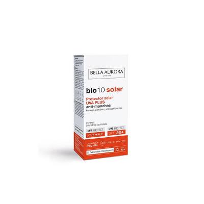 BELLA AURORA  Bio 10 Solar Grape Plus Peau Sensible Spf50 50ml De Cr&egrave;me