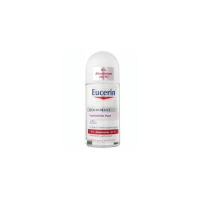 EUCERIN  D&eacute;odorant sans Aluminium 48h Roll on Peaux Sensibles 50 ml