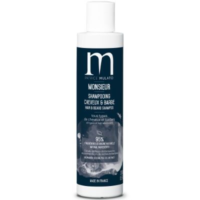 PATRICE MULATO Shampooing cheveux et barbe Monsieur  200ML