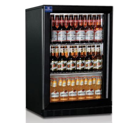 VIRTUS GROUP R&eacute;frig&eacute;rateur Bar Avec 1 Porte Battante En Verre, 128 Litres, +1&deg;/+10&deg;C - Mastro