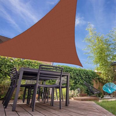 COTE STORE C&Ocirc;T&Eacute; STORE Voile d'ombrage triangulaire 280g/m&sup2; - 4 x 5 x 6 m - Haute densit&eacute; r&eacute;sistante au vent - Tissu micro-a&eacute;r&eacute; - Terracotta
