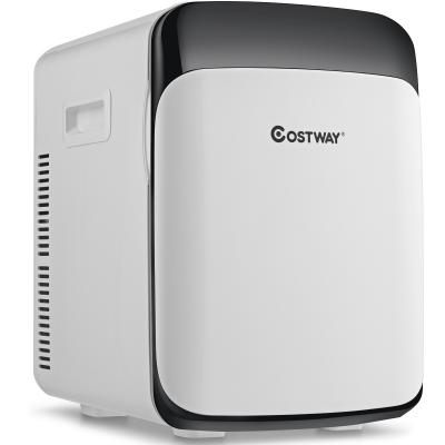 GIANTEX Mini R&eacute;frig&eacute;rateur 15L 2 en 1 Mini Frigo Portable Fonction de Refroidissement et de Chauffage A++