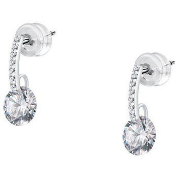 CLEOR Boucles oreilles  Boucles d'oreilles en or 375/1000 et zircon