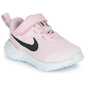 NIKE  Mixte enfant Revolution 6 Running Shoe, Pink Foam Black, 23.5 EU