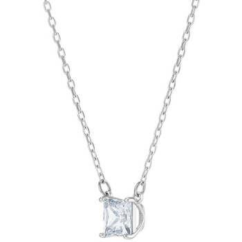 SWAROVSKI Sautoir - Collier - Collier  Attract Square - Mati&egrave;re:Plaqu&eacute;