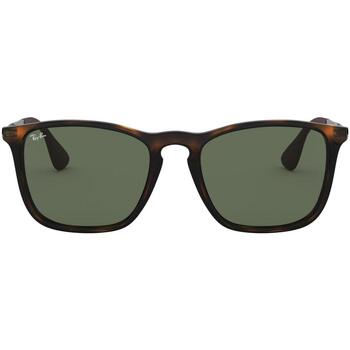 RAY BAN - 4187 - Lunettes de soleil Homme, light havana