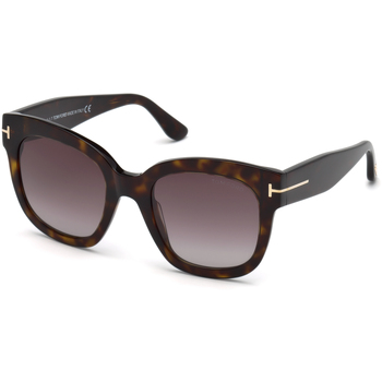 TOM FORD  Lunettes de soleil FT0613 52T marron