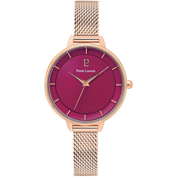 PIERRE LANNIER Montre Femme  DELICE 001H958 - Bracelet Acier Dor&eacute; rose