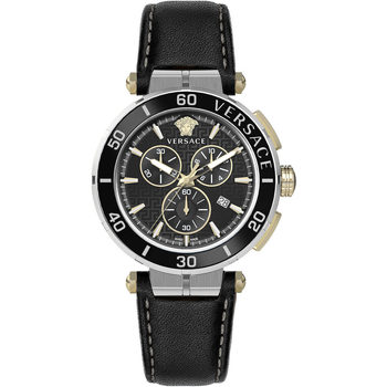 VERSACE Chronographe Homme VE3L00222 Greca Chrono Montrebracelet Quartz