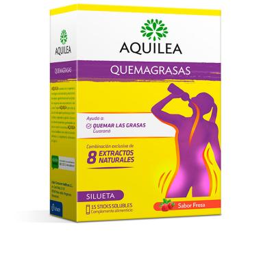 AQUILEA D&eacute;tox et Br&ucirc;leur de Graisses au Go&ucirc;t Ananas 15 Sticks Solubles