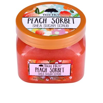 TREE HUT Gommage au sucre sorbet p&ecirc;che 510 gr 