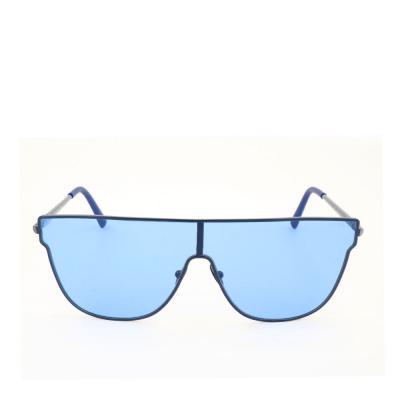 RETROSUPERFUTURE  Lenz Flat Top Blue L Lunettes de soleil