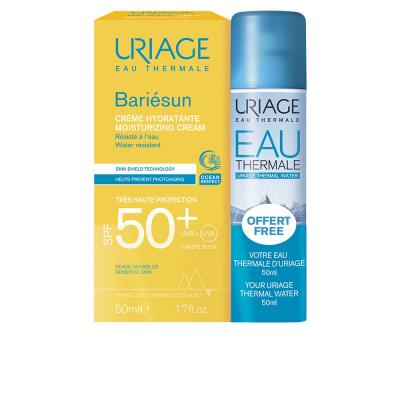URIAGE  Bari&eacute;sun Cr&egrave;me Hydratante SPF50 50Ml et Eau Thermale 50Ml