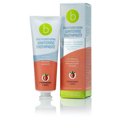 BECONFIDENT  Dentifrice Blanchissant Multifonctionnel Fraise et