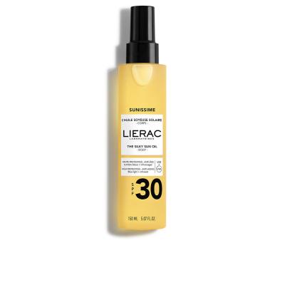 LIERAC Sunissime huile soyeuse cr&egrave;me solaire corps SPF30 150 ml