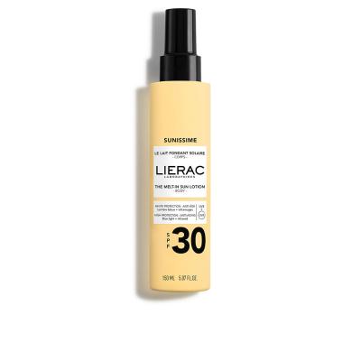LIERAC  - Le lait fondant solaire SPF30 Soin corps 150 ml