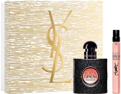 YVES SAINT LAURENT  Coffret Black Opium 2 pi&egrave;ces