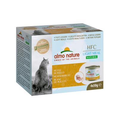 ALMO NATURE HFC Lot  Natural Light 12 x 50 g - blanc de poulet