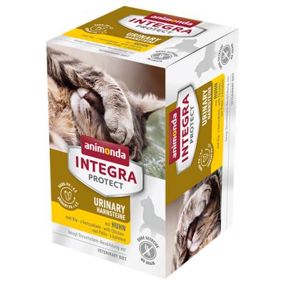 ANIMONDA INTEGRA  Protect Adult Urinary Calculs de struvite 6 x 100 g - poulet
