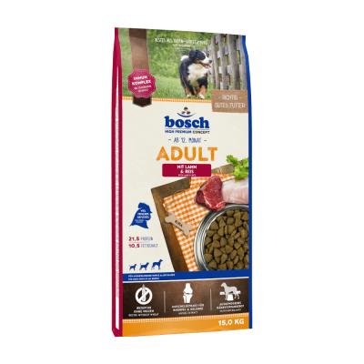 BOSCH HPC Lots &eacute;conomiques bosch - Adult, agneau & riz (2 x 15 kg)