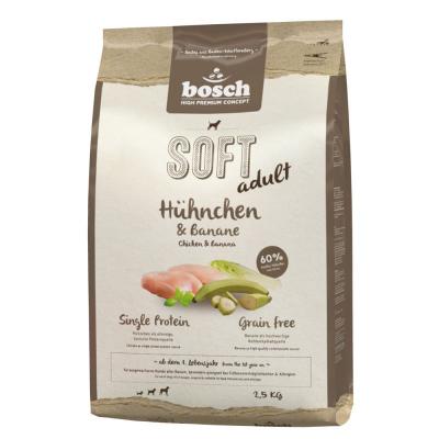 BOSCH HPC SOFT Bosch  HPC Plus Croquette Poulet/Banane pour Chien Adulte 2,5 kg - 1