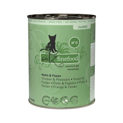 CATZ FINEFOOD  24 x 400 g - poulet, faisan