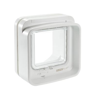 SUREFLAP Chati&egrave;re &agrave; puce &eacute;lectronique  DualScan - chati&egrave;re blanche