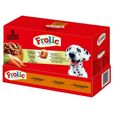FROLIC  Nourriture pour Chien Complete - Diff&eacute;rents contenus et parfums