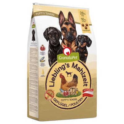 GRANATAPET  Liebling's Mahlzeit Junior, volaille - lot % : 2 x 10 kg