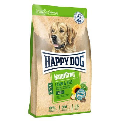 HAPPY DOG  NaturCroq agneau & riz - lot % : 2 x 15 kg