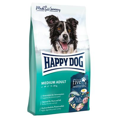 HAPPY DOG  Supreme fit & vital Medium Adult - lot % : 2 x 12 kg