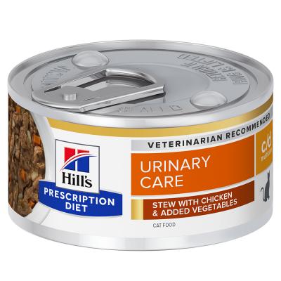 HILL S PRESCRIPTION DIET Hill's Prescription Diet c/d Urinary Care Chat &ndash; Bo&icirc;te.82 g
