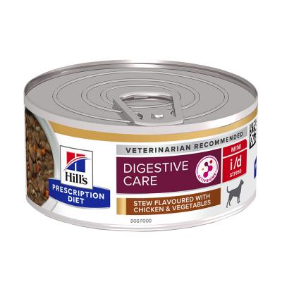 HILL S PRESCRIPTION DIET Prescription Diet Canine I / d Stress Mini Poulet et L&eacute;gumes 156 GR