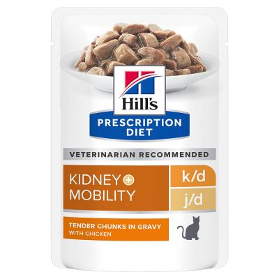 HILL S PRESCRIPTION DIET Hill's Prescription Diet k/d+Mobility poulet - maxi lot % : 24 x 85 g