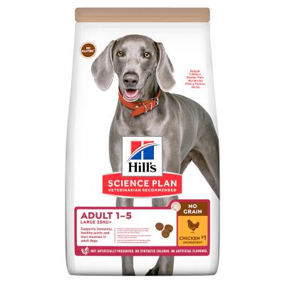 HILL S SCIENCE PLAN Hill's Science Plan Adult 1-5 No Grain Large poulet - 14 kg