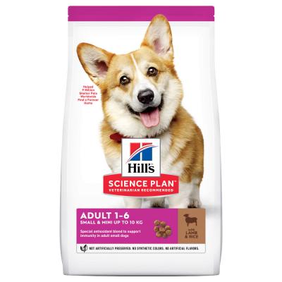 Hill's Adult Small & Mini agneau & riz pour chien 2 x 6 kg