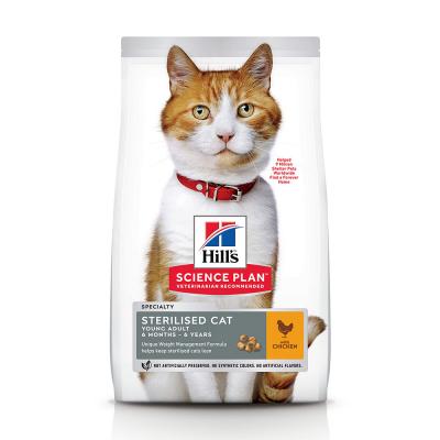 HILL S SCIENCE PLAN Hill's Science Plan Sterilised Adult au poulet pour chat 3 kg