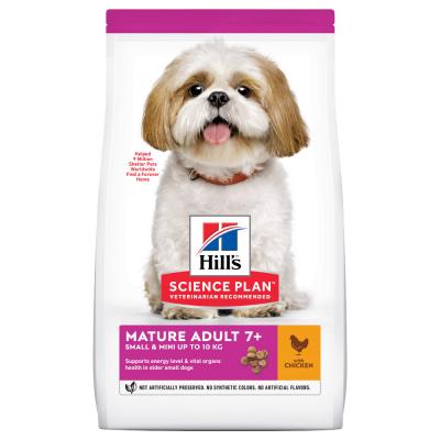 HILL S SCIENCE PLAN Science Plan Small & Mini Mature Adult 7+ au Poulet 1.5 Kg Hill's