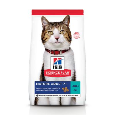 HILL&APOS;S Hill's Mature Adult 7+ au thon pour chat 2 x 1,5 kg