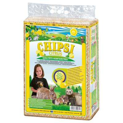 CHIPSI  Citrus - 60L / 3,2 kg pour Petits animaux