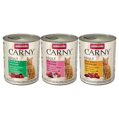 ANIMONDA CARNY  Adult lot mixte 6x800g Pack mix 2