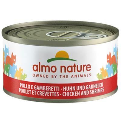 ALMO NATURE 70G Almo Nature Mega Pack - Chicken and Shrimps 6 x 70g Cans