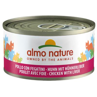 ALMO NATURE 70G Almo Nature HFC Natural poulet et foie (70 g) 18 x 70g